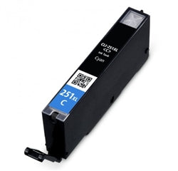 Compatible for 6449B001 CLI-251XL HY Ink Cartridge, Cyan