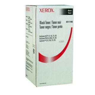 Xerox 6R1146, OEM Toner Cartridge, box of 2, 90K pages, black