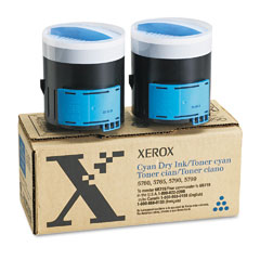 Xerox 6R719 OEM Toner Cartridge, box of 2, 33K pages, cyan
