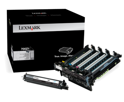 Lexmark 70C0Z10 700Z1 OEM Imaging Kit, 40K pages, Black