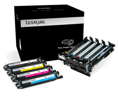 Lexmark 70C0Z50 700Z5 OEM Imaging Kit, 40K pages, Black, Color