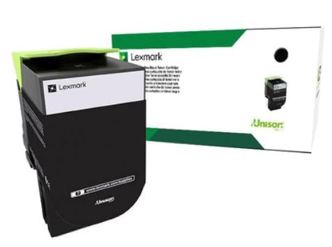 Lexmark 71B1HK0 OEM HY Return Program Toner Cartridge, 6K Pages, Black