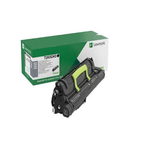 Lexmark 72K0DK0 OEM Developer Unit, 300K Pages, Black