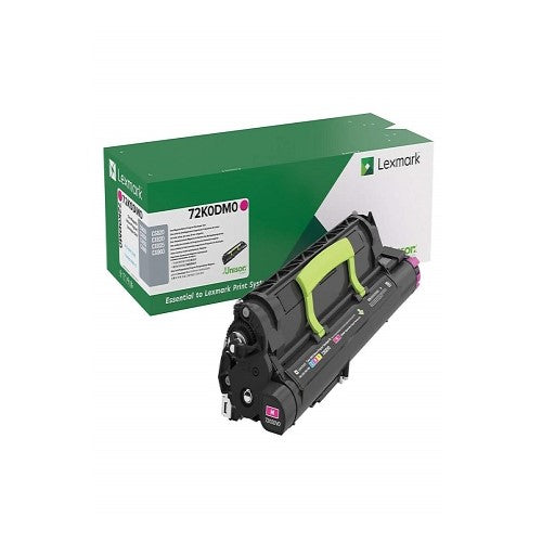 Lexmark 72K0DM0 OEM Developer Unit, 300K Pages, Magenta