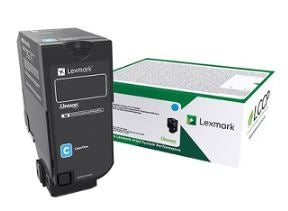 Lexmark 74C10K0 OEM Return Program Toner Cartridge, 3K Pages, Black