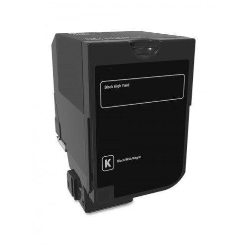 Compatible for 74C1HK0 HY Toner Cartridge, 20K Pages, Black