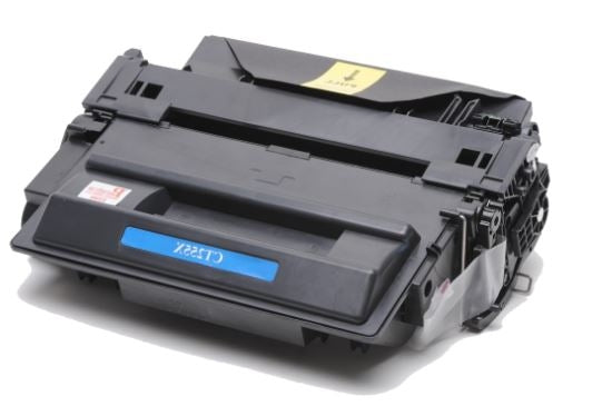 ABILITYONE HP 55X CE255X Remanufactured High-Yield Toner Cartridge, 12.5K Pages, Black