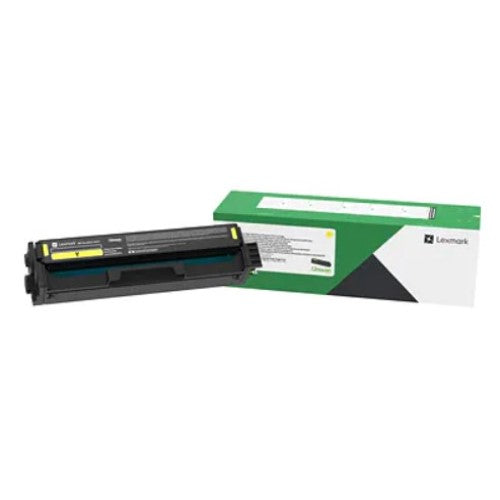 Lexmark 76C00Y0 OEM Toner Cartridge, 11.5k Pages, Yellow