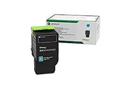 Lexmark 78C1XC0 Extra HY OEM Toner Cartridge, 5K Pages, Cyan