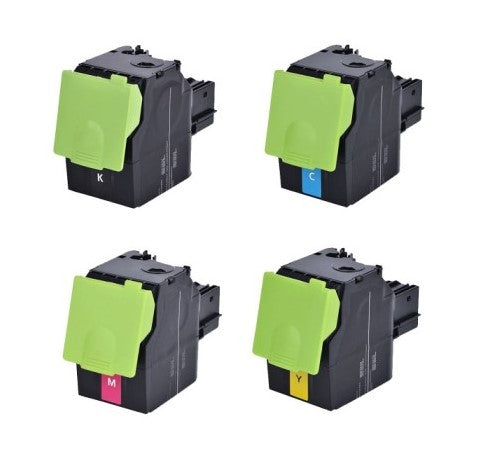 Compatible for 78C1XK0 Extra HY Toner Set, B/C/M/Y