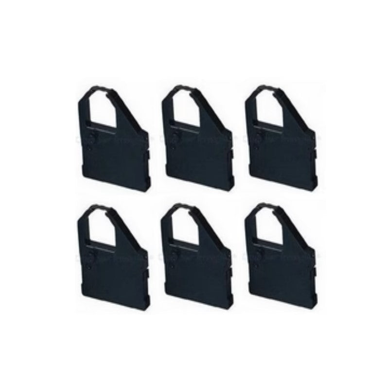 Compatible for 80982300 Printer Ribbon, 6 Pack, Black