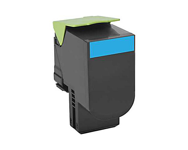 Compatible for 80C1HC0 801HC HY Toner Cartridge, 3K pages, Cyan