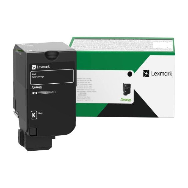 Lexmark 81C1XK0 OEM Extra HY Toner Cartridge, 28K Pages, Black