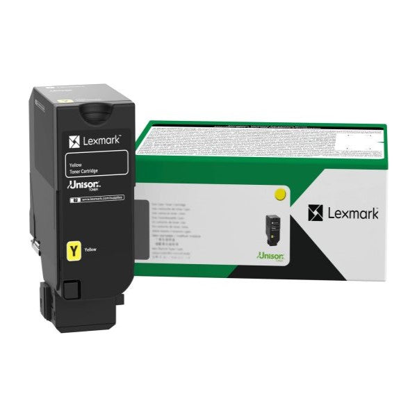 Lexmark 81C1XY0 OEM Extra HY Toner Cartridge, 16.2K Pages, Yellow