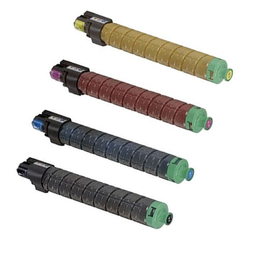 Compatible for 821026 Lanier Toner Set, B/C/M/Y