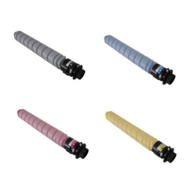Compatible for Lanier 821255 Toner Set, B/C/M/Y
