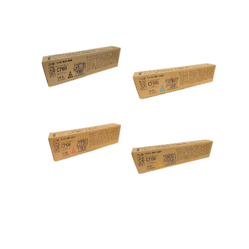 Ricoh 828326 (828384) OEM Toner Set, B/C/M/Y