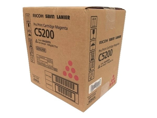 Lanier 828424 OEM Toner Cartridge, 24K Pages, Magenta