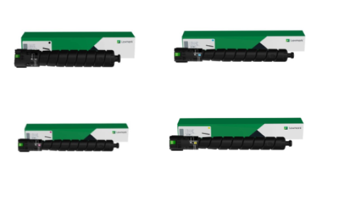 Lexmark 83D0HK0 OEM Toner Set B/C/M/Y