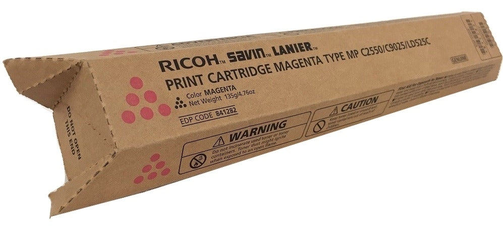 Savin 841282 OEM Toner Cartridge, 5500 pages, Magenta