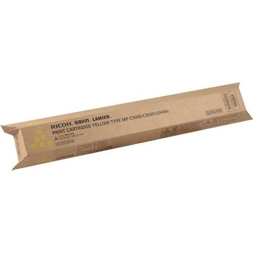 Ricoh 841339 (Type MPC3KA) OEM Toner Cartridge, 15K pages, Yellow