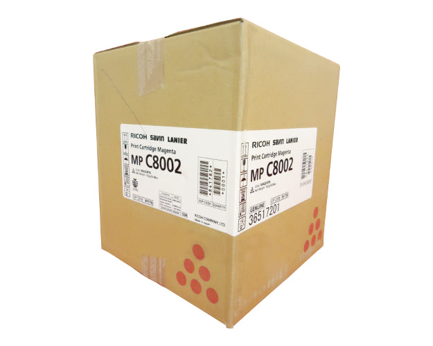 Ricoh 841782 842085 OEM Toner Cartridge, 29K pages, Magenta
