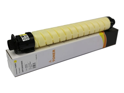 Compatible for 841814 841818 Lanier Toner Cartridge, 18K pages, Yellow