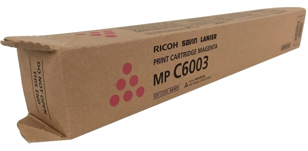 Lanier 841851 OEM Toner Cartridge, 22500 pages, Magenta