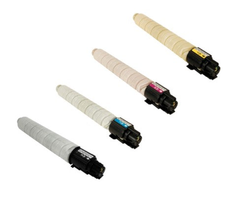 Compatible for Lanier 842091 MPC406 Toner Set, B/C/M/Y