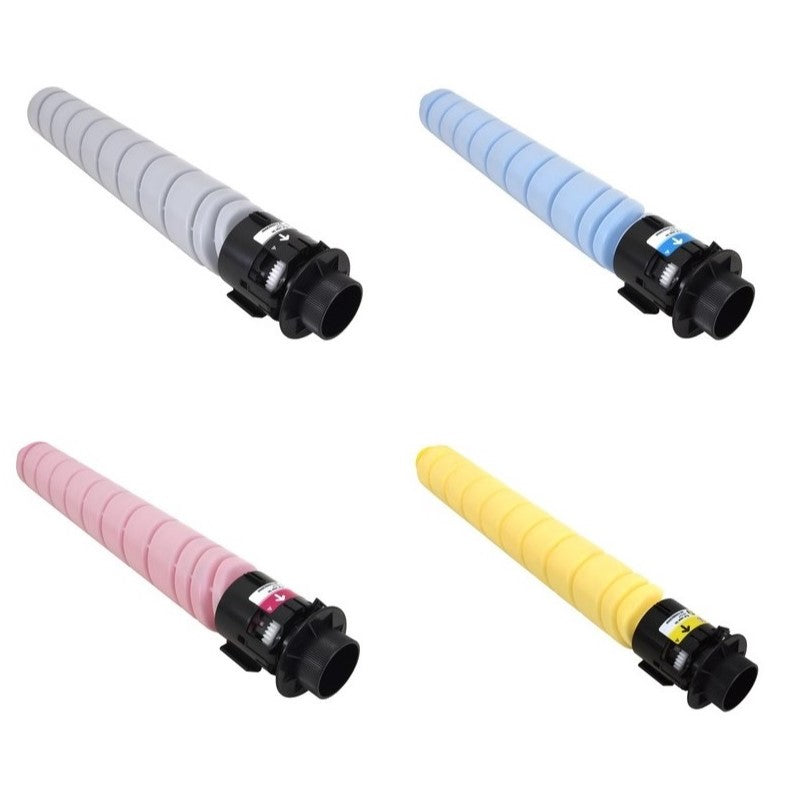 Compatible for Savin 842251 Toner Set, B/C/M/Y