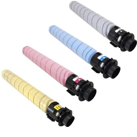 Compatible for 842279 Savin Toner Set, B/C/M/Y