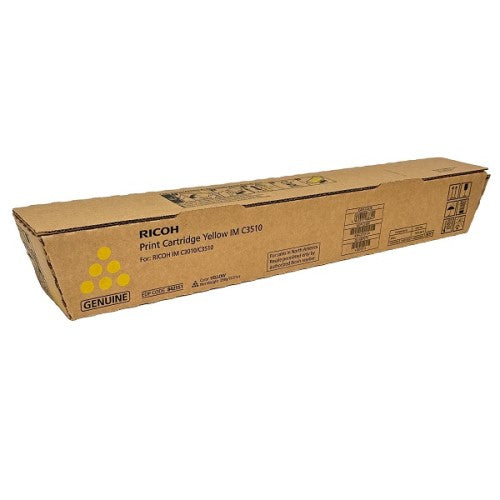 Ricoh 842551 OEM HY Toner Cartridge, 19K Pages, Yellow