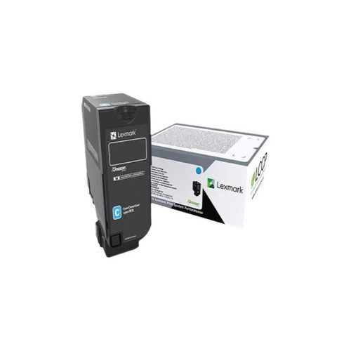 Lexmark 84C0H20 HY OEM Toner Cartridge, 16K Pages, Cyan