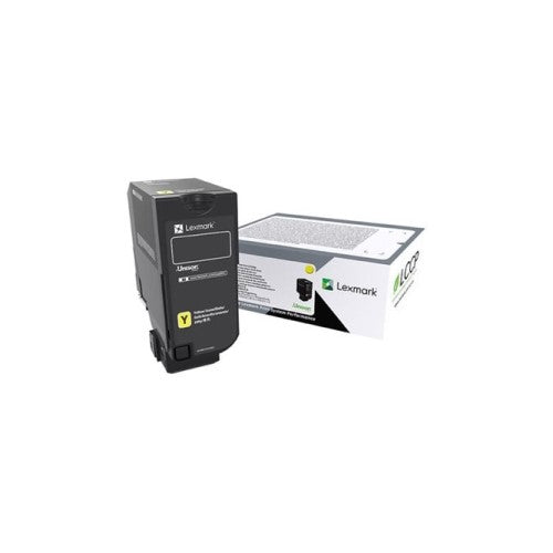 Lexmark 84C0H40 HY OEM Toner Cartridge, 16K Pages, Yellow