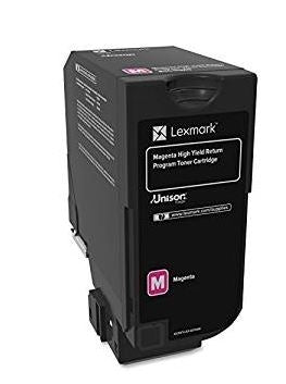 Lexmark 84C1HM0 OEM HY Toner Cartridge, 16K Pages, Magenta