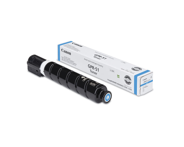 Canon 8517B003AA GPR51 OEM Toner Cartridge, 21500 pages, Cyan