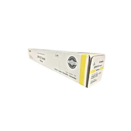 Canon 8527B003 GPR53 OEM Toner Cartridge, 19k Pages, Yellow