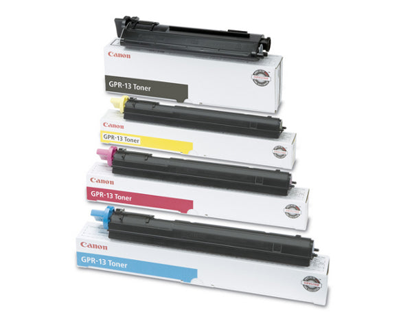Canon 8640A003AA GPR 13 OEM Toner Set, B/C/M/Y