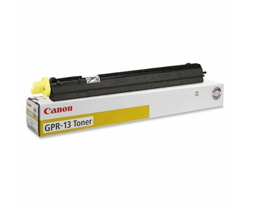 Canon 8643A003AA GPR-13 OEM Toner Cartridge, 8500 pages, Yellow