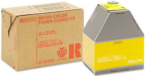 Ricoh 888341 (Type R1) OEM Toner Cartridge, 10K pages, Yellow