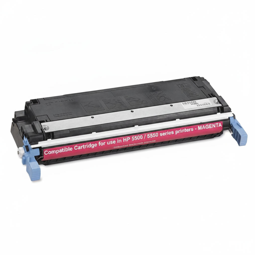 Compatible for HP 645A C9733A Toner Cartridge, 12K pages, Magenta