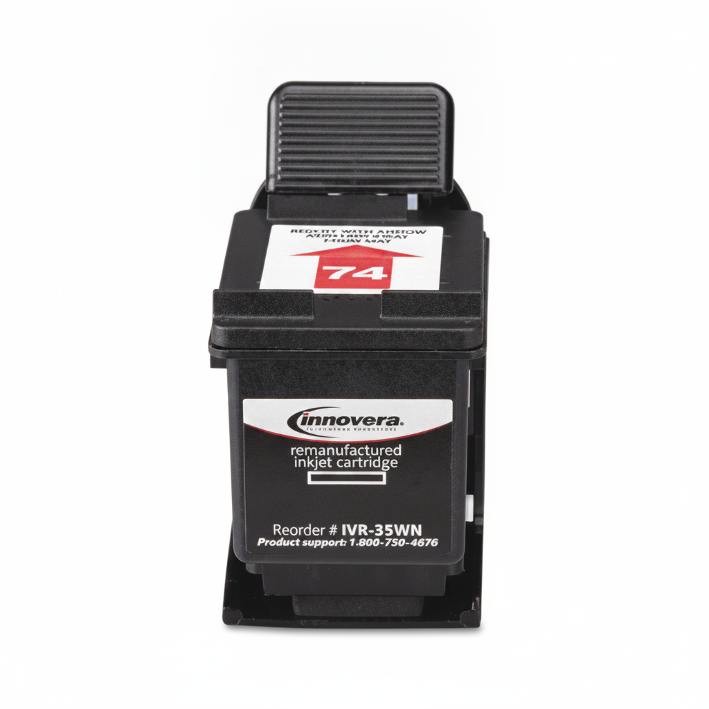 Compatible for HP 74 CB335WN Ink Cartridge, 200 pages, Black
