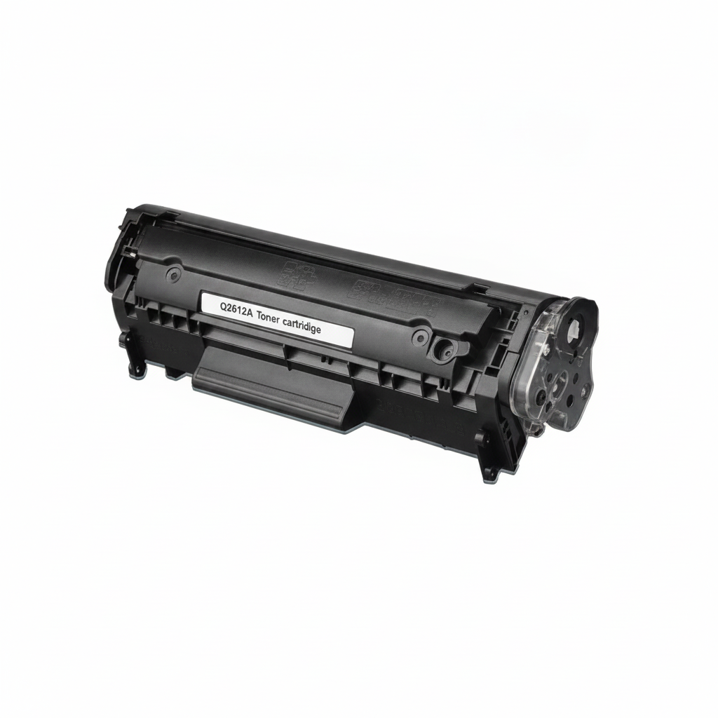 Compatible for HP 12A Q2612A Toner Cartridge, 2K pages, Black