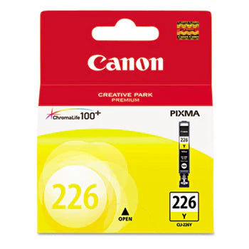 Canon 4549B001AA CLI-226 OEM Ink Cartridge, Yellow