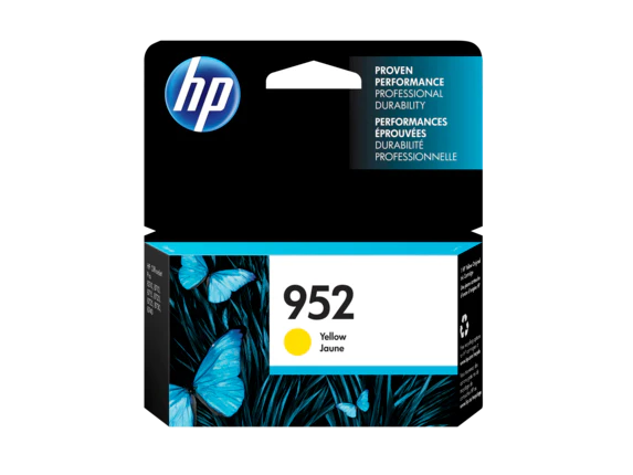HP 952 L0S55AN OEM Inkjet Tank, 700 pages, Yellow