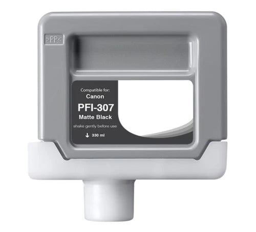 Compatible for PFI-307MBK 9810B001AA Ink Cartridge, 330 mL, Matte Black