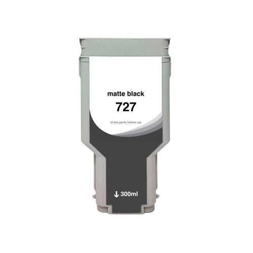 Compatible for HP 727XL C1Q12A Ink Cartridge, 300 mL, Matte Black