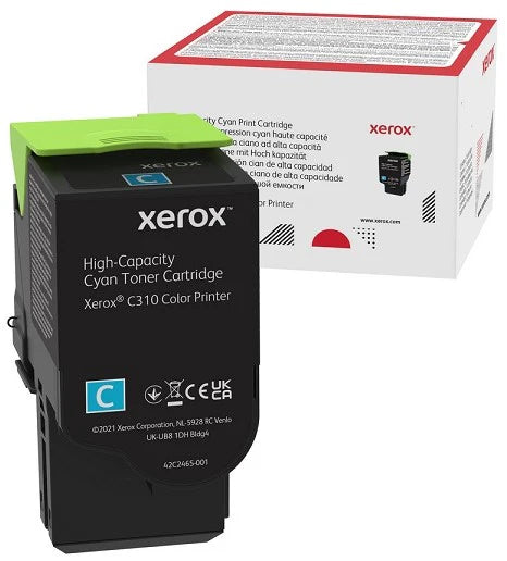 Xerox 006R04365 OEM HY Toner Cartridge, 5.5K Pages, Cyan