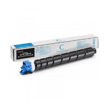 Kyocera TK-8527C / TK-8529C OEM Toner Cartridge, 15K Pages, Cyan