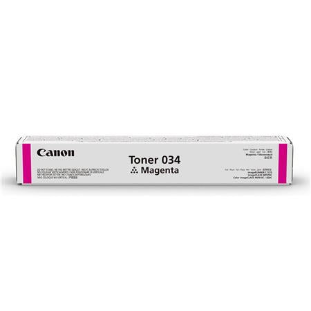 Canon 9452B001 CRG 034 OEM Toner Cartridge, 7300 pages, Magenta